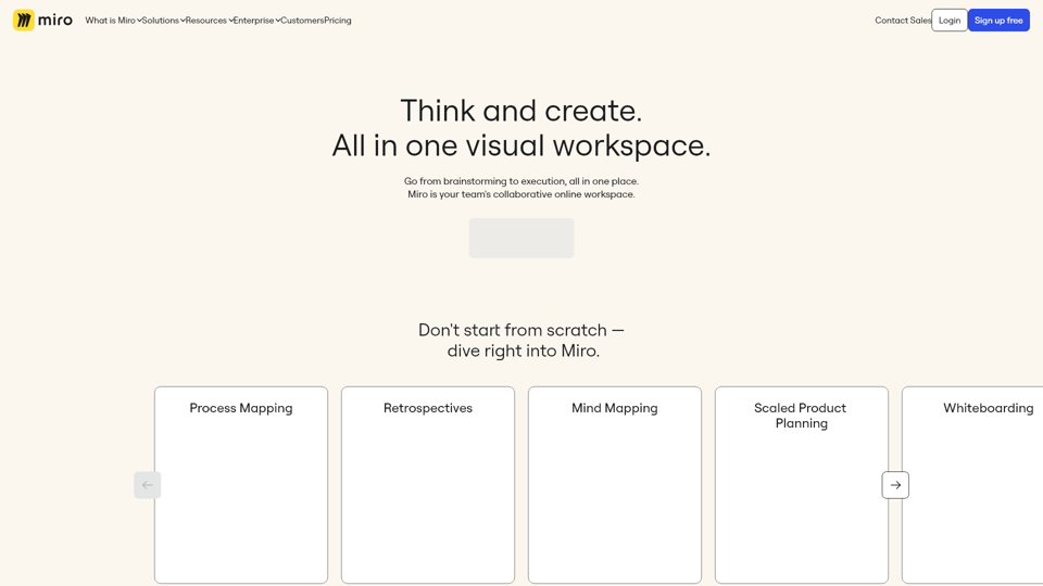 Miro | The Visual Workspace for Innovation