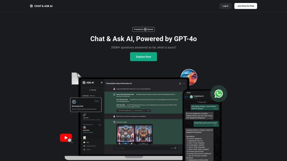 Chat & Ask AI - AI Powered Chat Bot Assistant