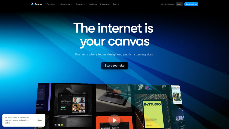 Framer — The internet is your canvas