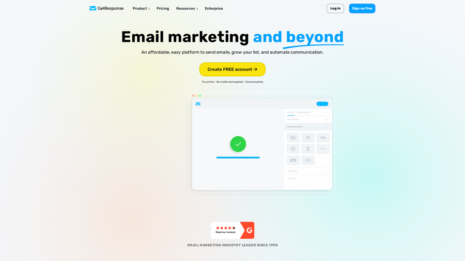 GetResponse | Professional Email Marketing for Everyone