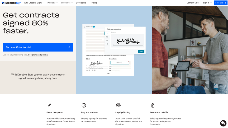 Dropbox Sign eSignature Agreements — Work Smarter - Dropbox