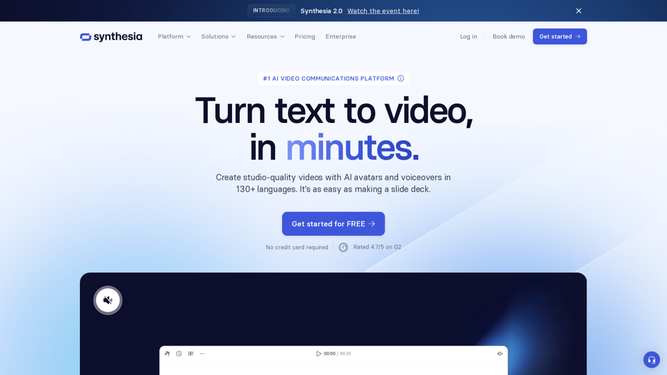 AI Video Generator - Create AI Video in Minutes - Free Trial