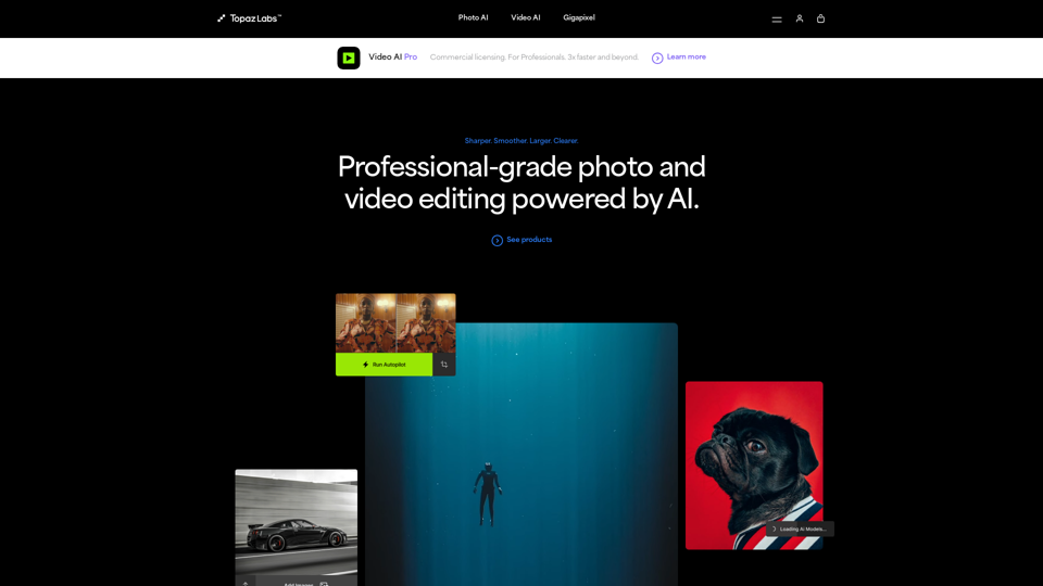 Topaz Labs | Professional-grade photo and video editing powered by AI.