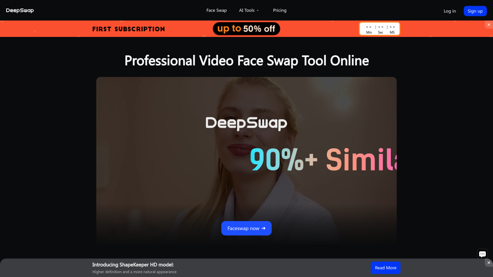 Deepswap - Best AI Face Swap Online for Video & Photo