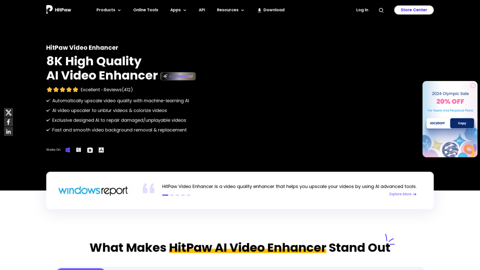 [Official] HitPaw Video Enhancer - Superb AI Video Quality Enhancer