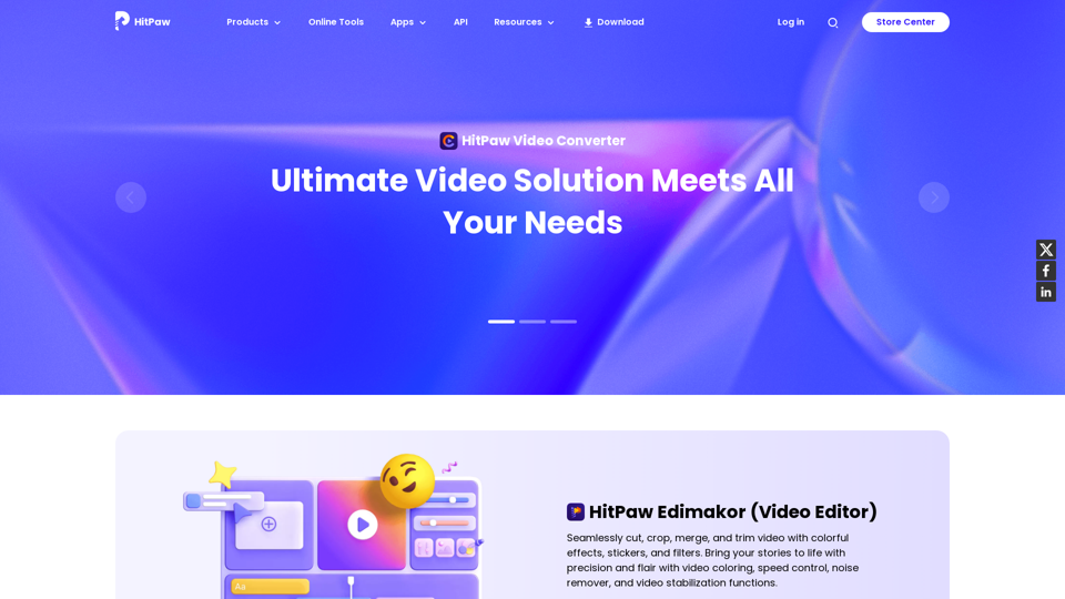 [OFFICIAL] HitPaw: Powerful Video, Audio, and Image Solutions Provider