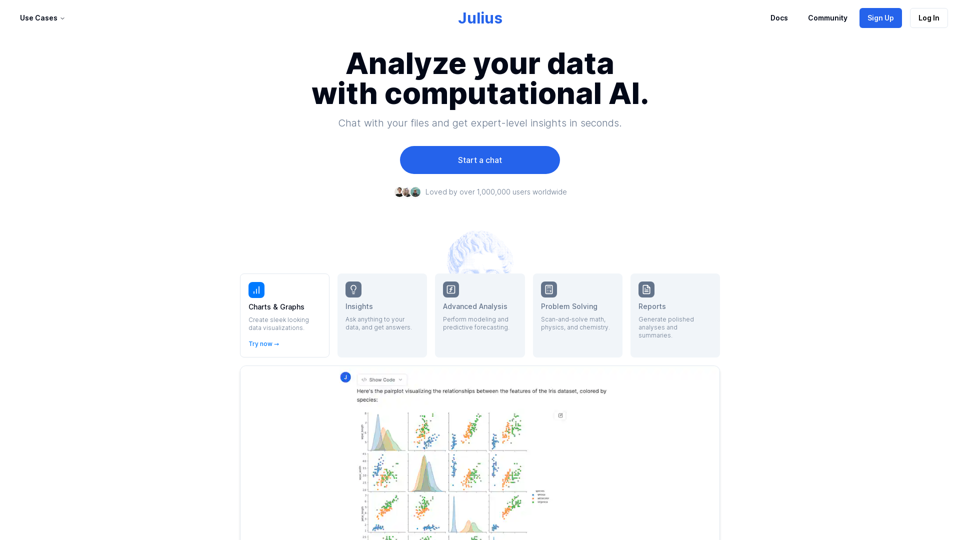 Julius AI | Your AI Data Analyst