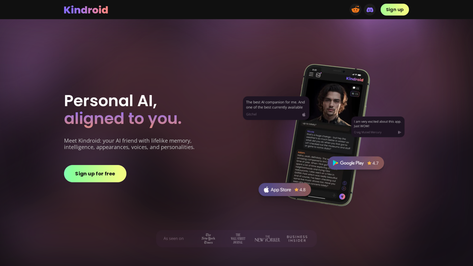 Kindroid: Your Personal AI