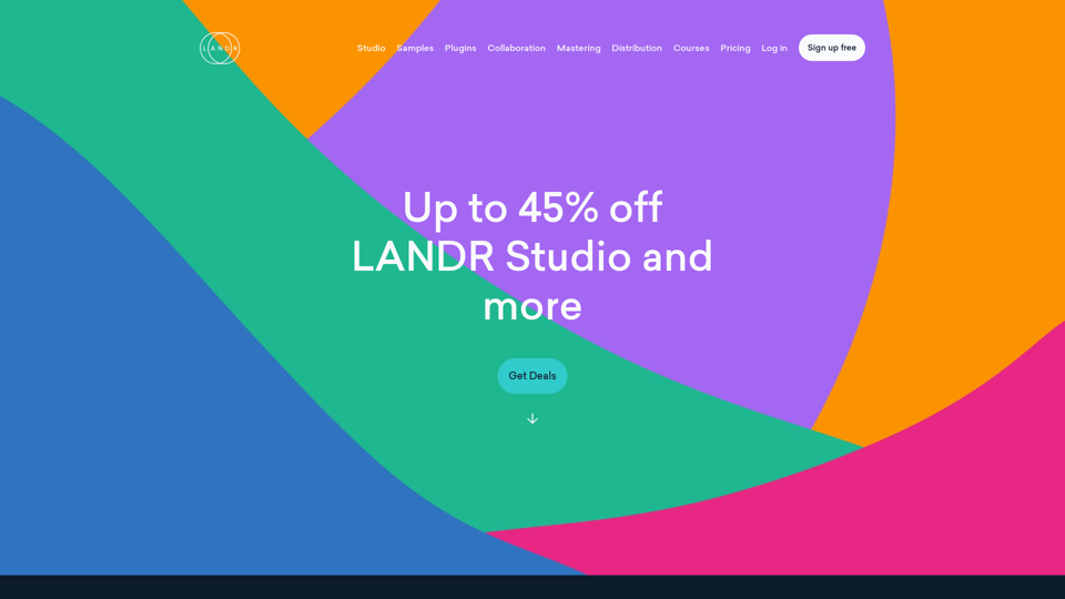 LANDR: The Best Music Production Software for Creators