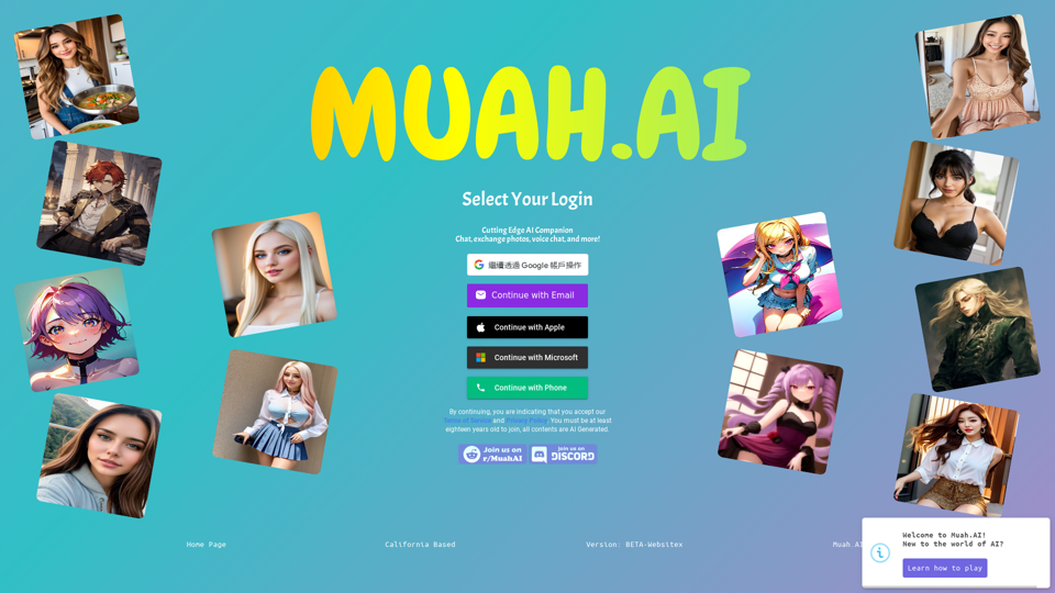 Muah.AI - AI Companion Platform. Uncensored AI Technologies. Possibilities Within