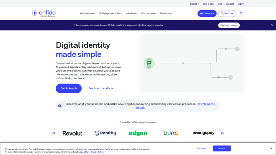 Digital identity made simple | Onfido