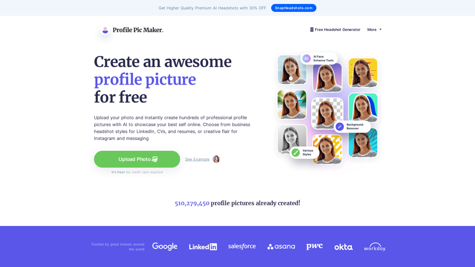 Free Profile Picture Maker - Generate your PFP with AI