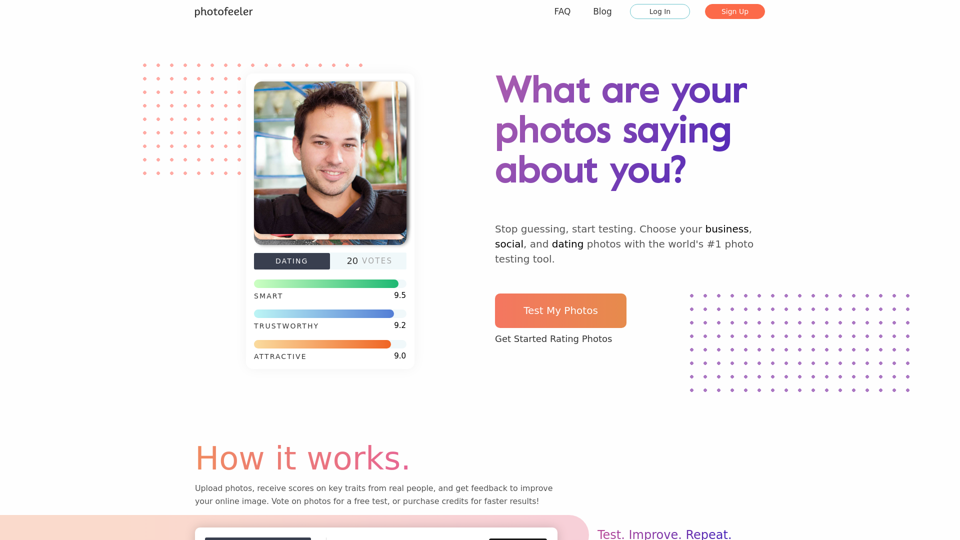 Photofeeler | Unbiased Photo Feedback for Business, Social, and Dating Profiles.