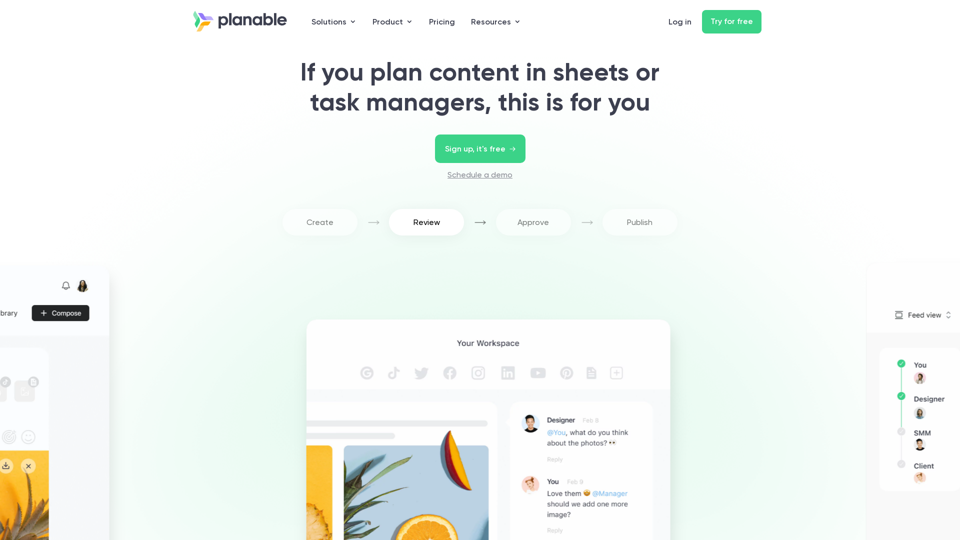 Planable | Content Planning, Approval & Collaboration Done Right