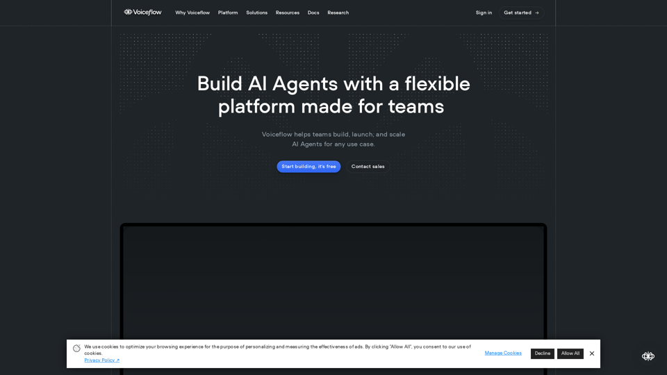 Voiceflow | Build Impactful AI Agents