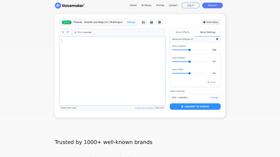 Voicemaker® - Text to Speech Converter