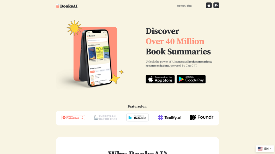 AI Book Summaries - BooksAI