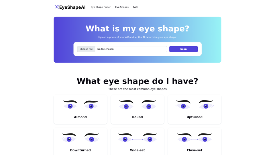 Discover Your Eye Shape with AI