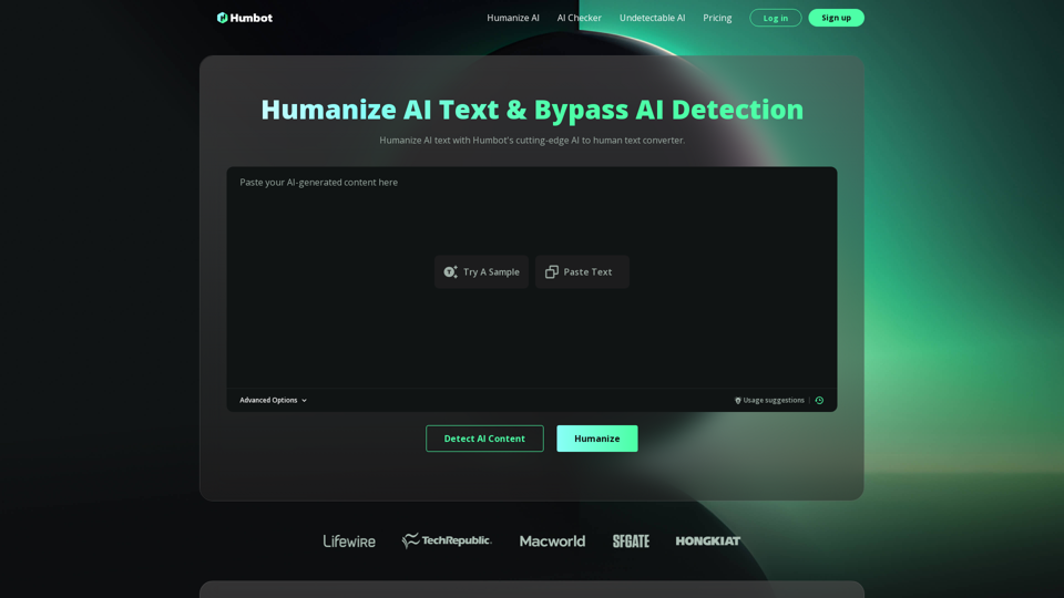 AI Humanizer - Humanize AI - AI Detector Bypass | Humbot