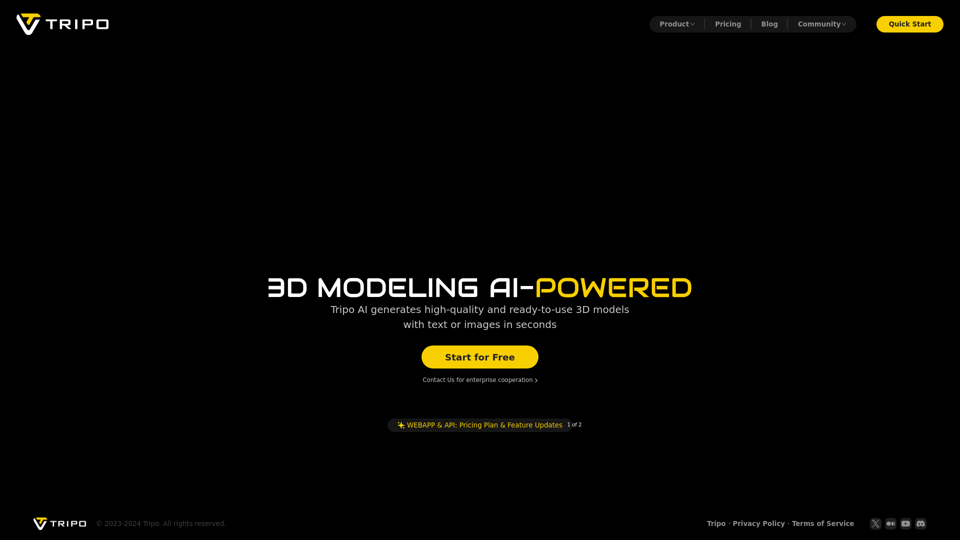 Tripo AI - Create Your First 3D Model with Text and Image in Seconds