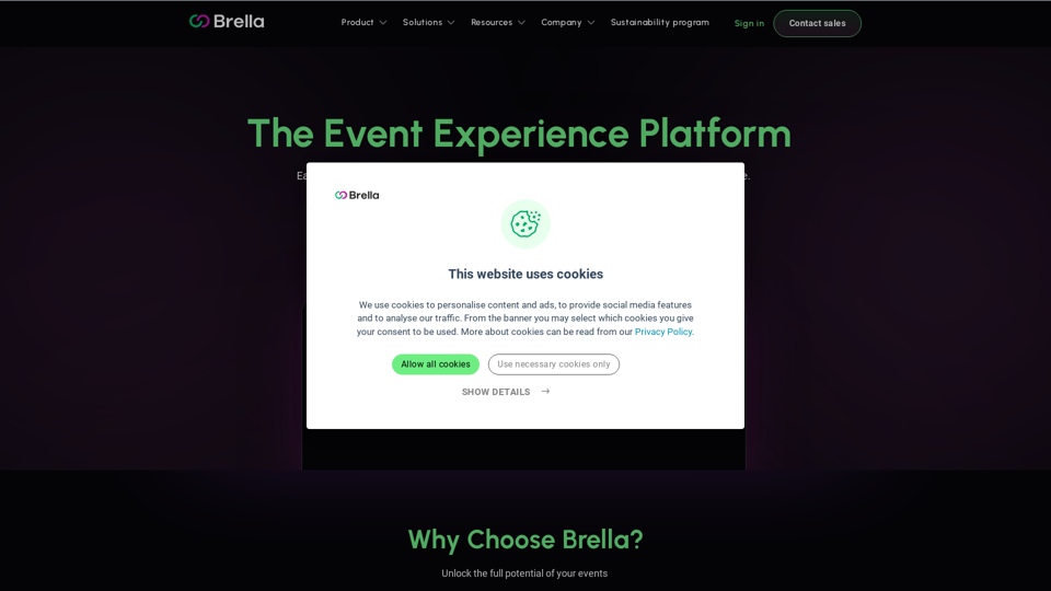 Brella | The world's leading event & networking platform and event app