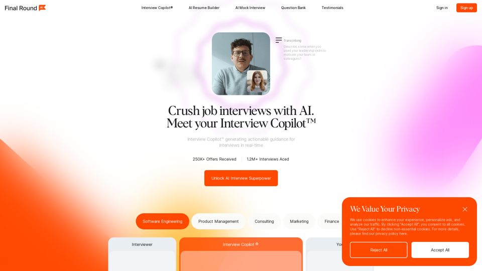Final Round AI: Interview Copilot