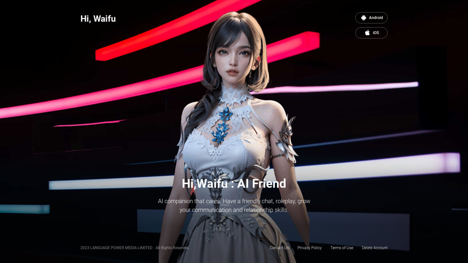 Hi,Waifu : AI Friend