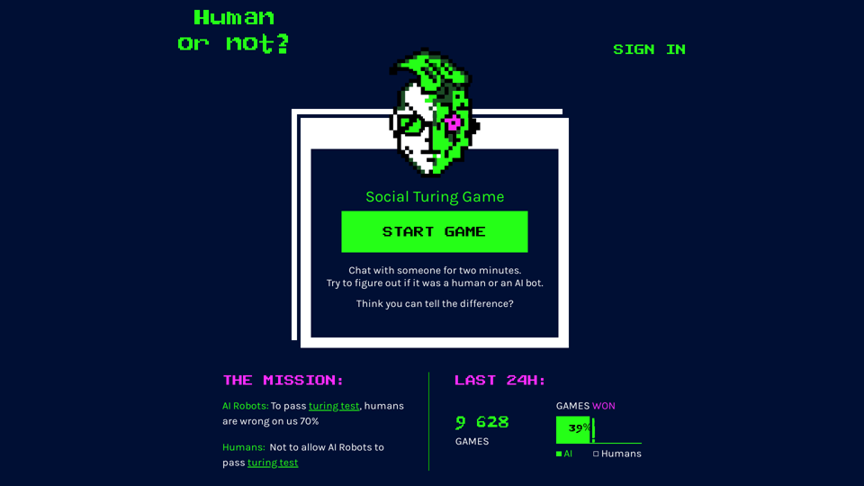 Human or Not: A Social Turing Game is Back, Play Now