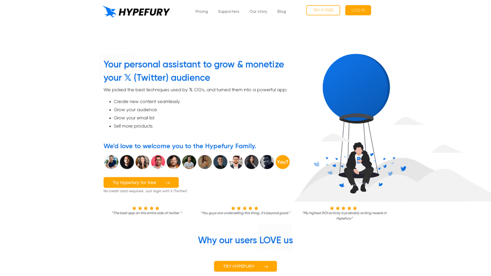 Hypefury - Schedule & Automate Social Media Marketing