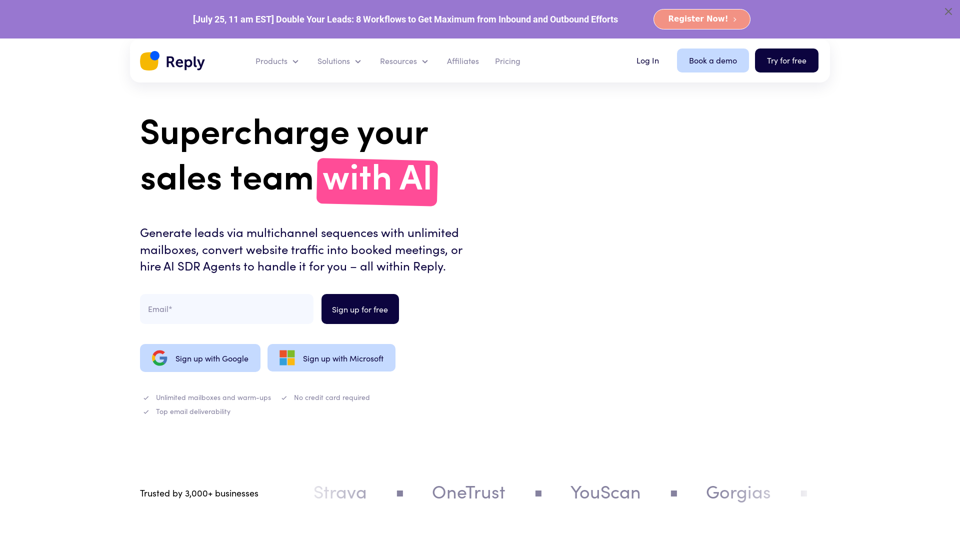 Reply.io | AI Sales Outreach & Lead Generation Platform