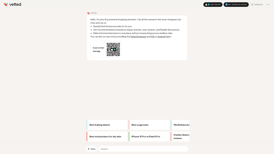 Vetted | Find the Best Product & Price