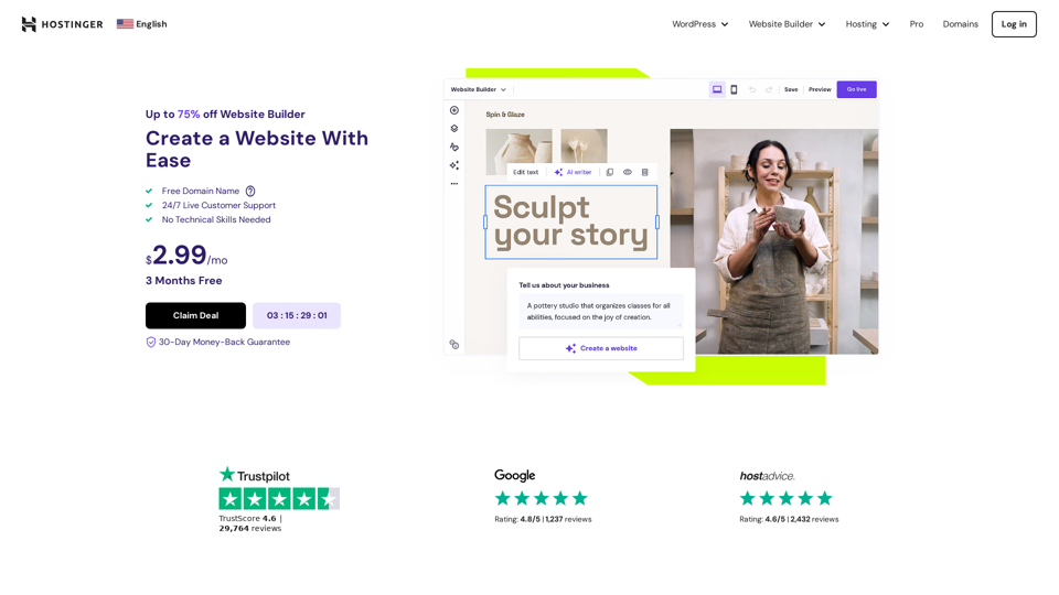 Website Builder | Create Your Website in Minutes with Ease