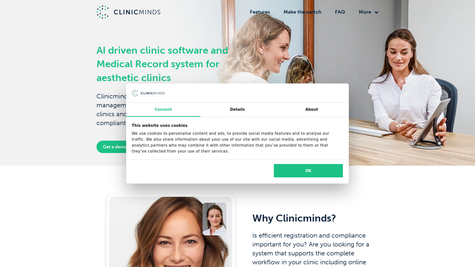 Aesthetic Clinic Software | Medical Record system | Clinicminds