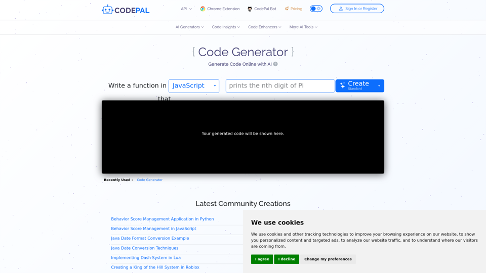 Code Generator - CodePal