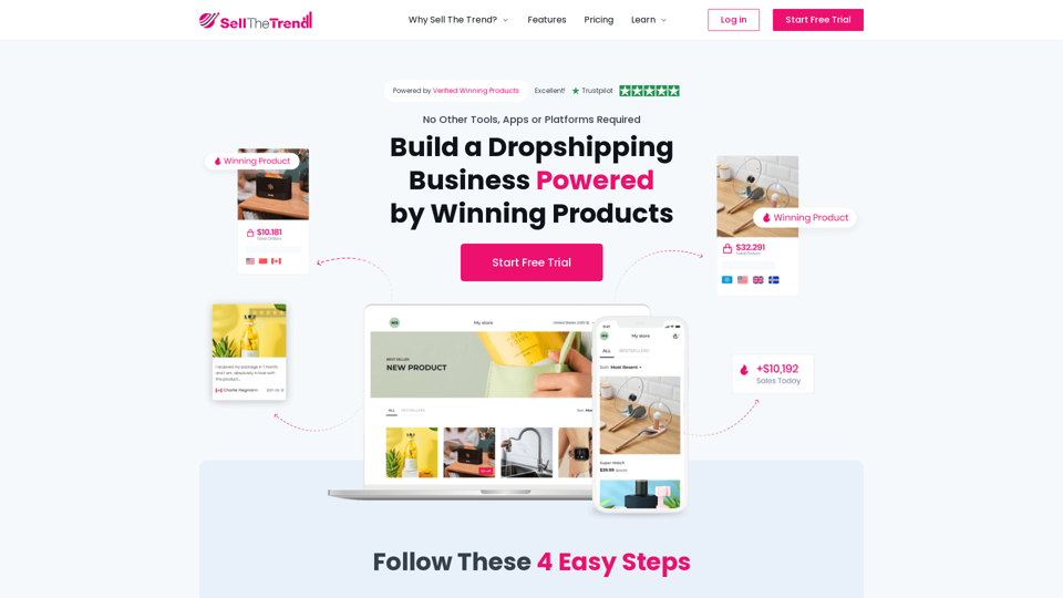 Dropshipping Software | Sell The Trend