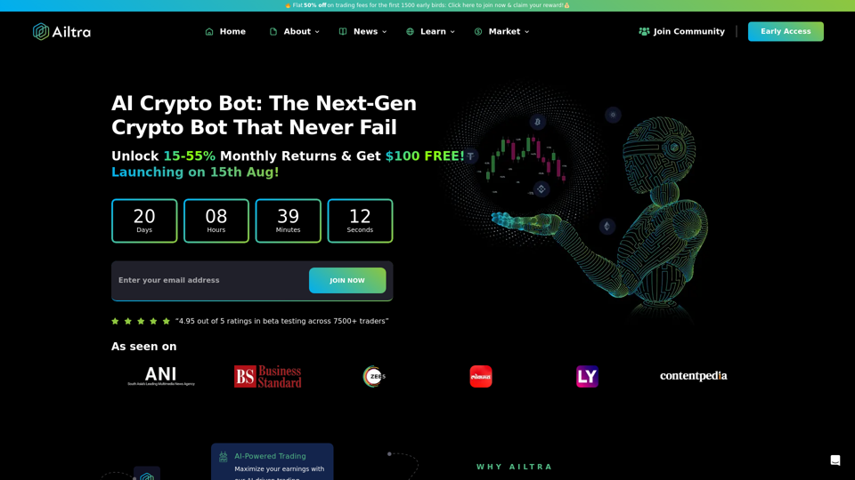 AI Crypto Bot - Revolutionize Your Trading with Ailtra Crypto Bot - Ailtra