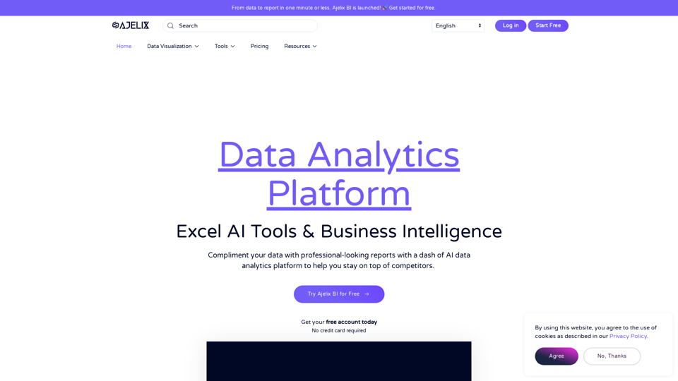 Data Analytics Platform: AI Excel Tools & Business Intelligence