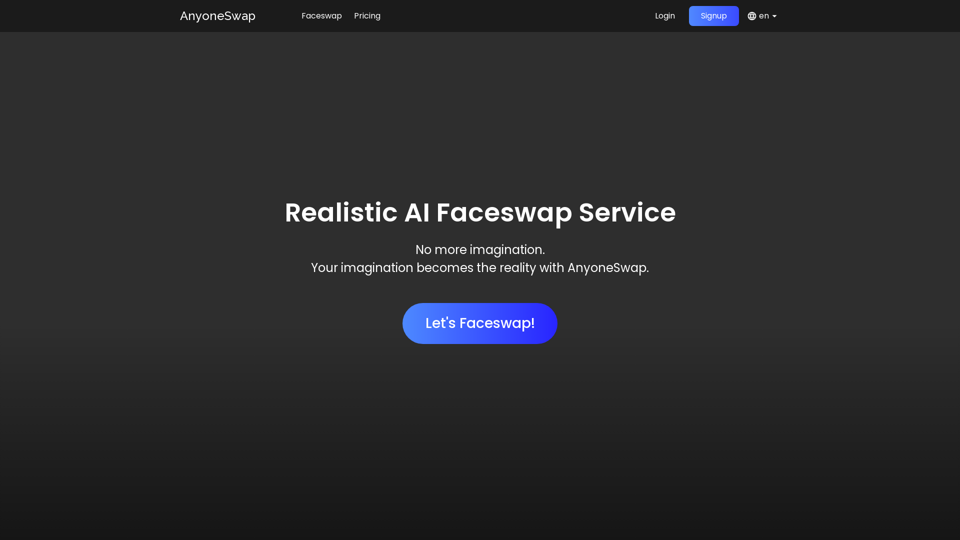Anyoneswap - Easy High-Quality Deepfakes for Everyone