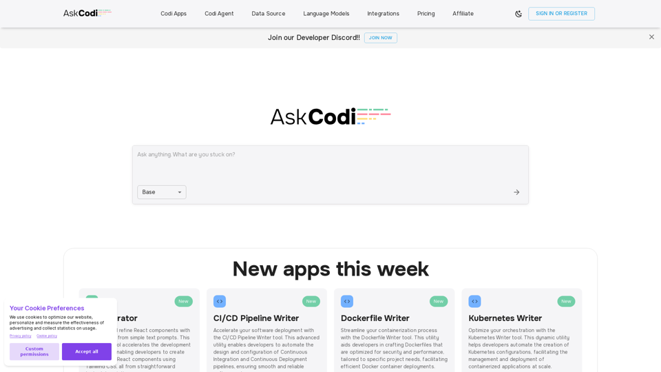 AskCodi - Your AI coding assistant