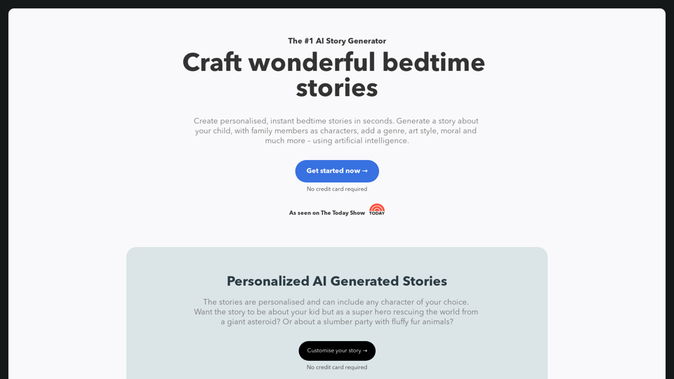 AI Story Generator | Bedtimestory.ai