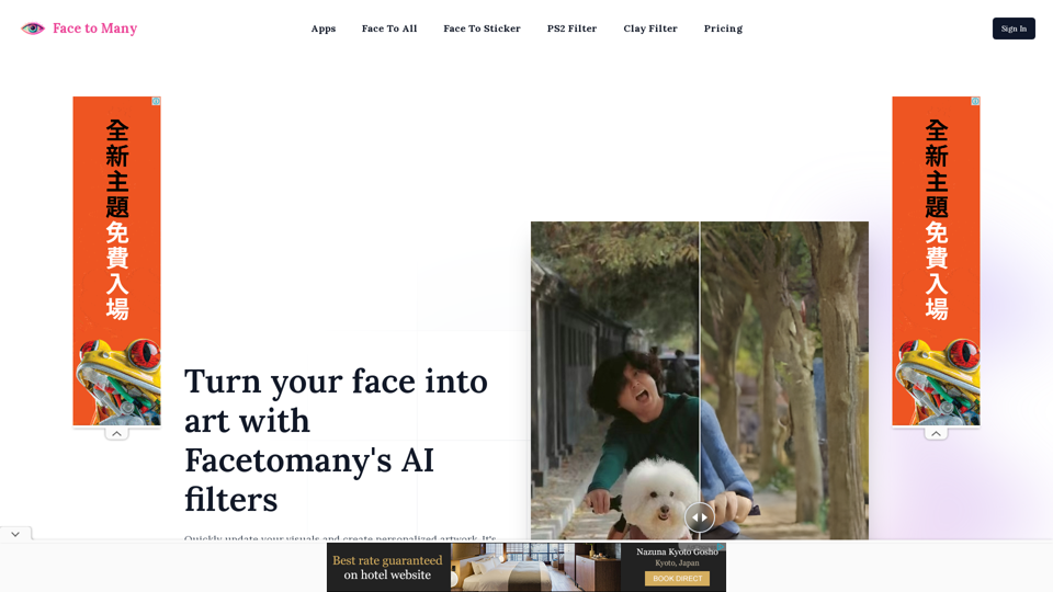 Face to Many & All: Free Online Turn your face into all styles with AI