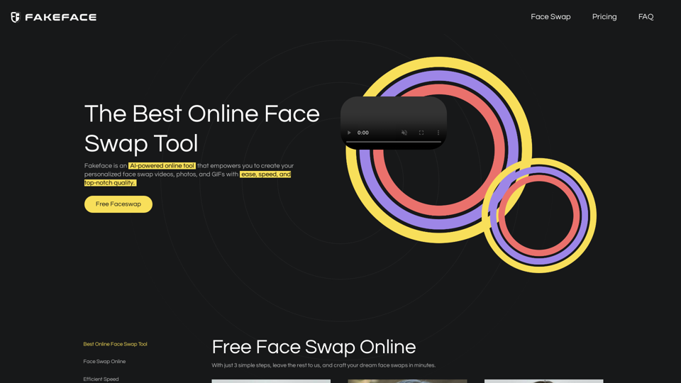 Free AI Face Swap Tool for Videos, Photos, and GIFs | Fakeface