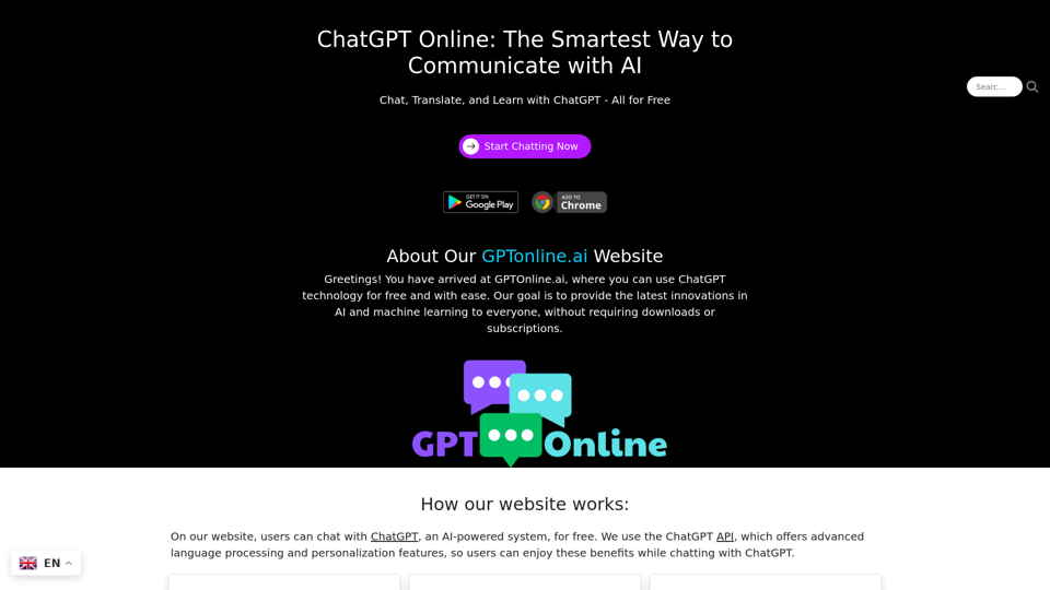 ChatGPT Online: Free AI Chatbot Without Registration