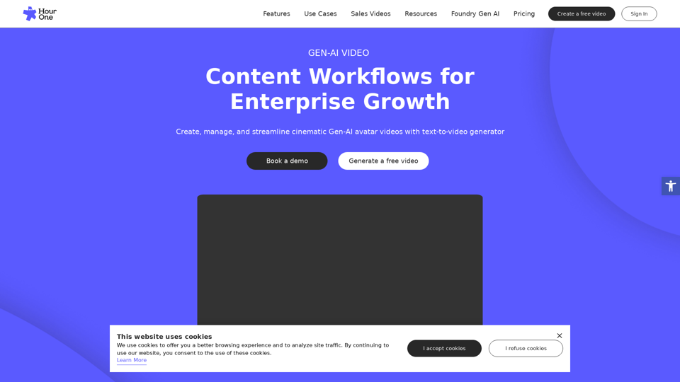 Gen AI Video: Creating Content Workflows for Enterprise Growth - Hour One