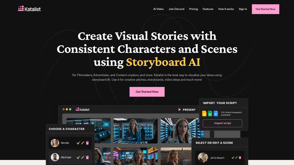 Transform Your Ideas into Visual Stories with Storyboard AI