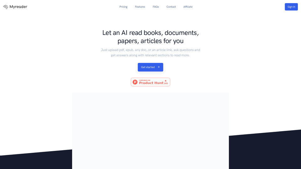 Myreader AI