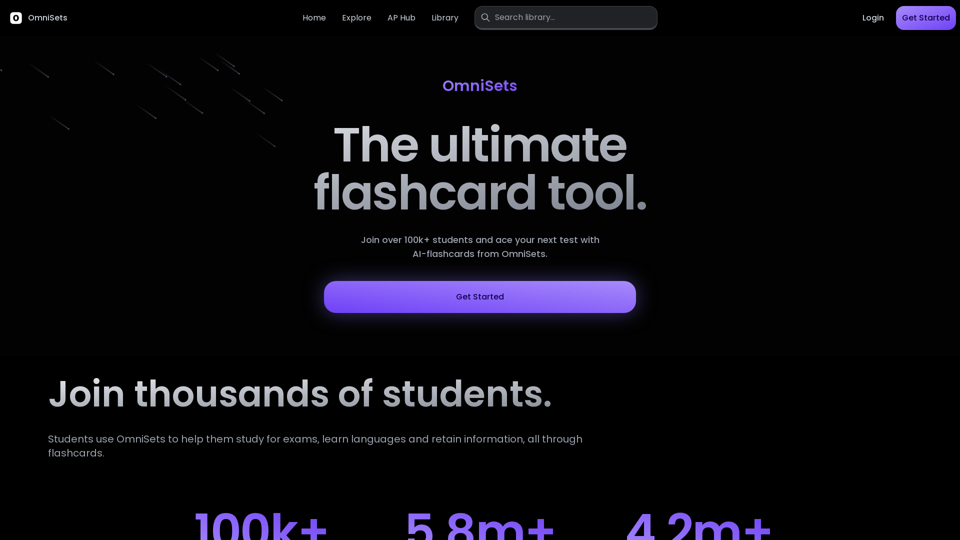 The ultimate flashcard tool 

        | OmniSets.com