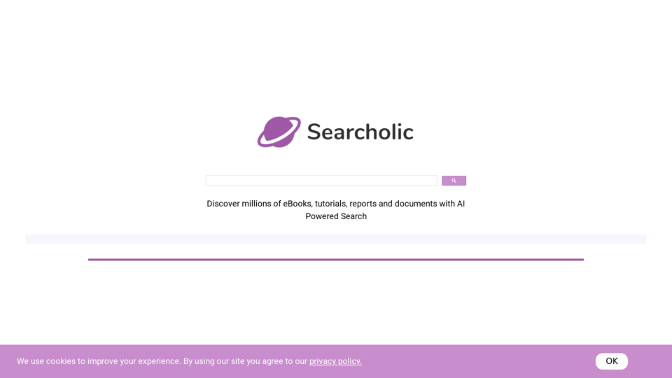 Searcholic - AI Powered Search Engine For eBooks & Documents