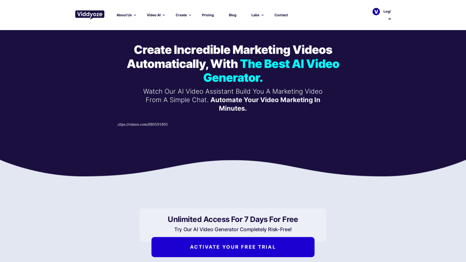 AI Video Generator - Generate Video Content With AI In Seconds