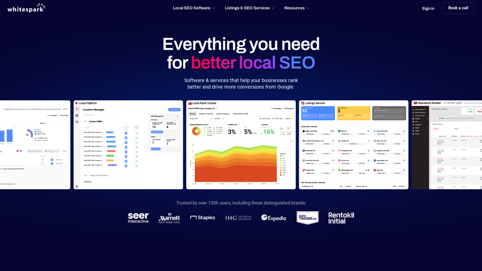 Local SEO Tools, Software, & Citation Services - Drive More Local Business With Whitespark